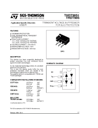 Datasheet THDT58S1 manufacturer STMicroelectronics