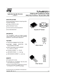 Datasheet TLP140G manufacturer STMicroelectronics