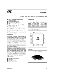 Datasheet TSA0801IF производства STMicroelectronics