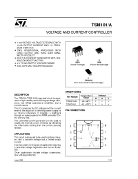 Datasheet TSM101D производства STMicroelectronics