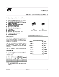 Datasheet TSM1121 manufacturer STMicroelectronics