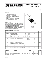Datasheet TXN412 manufacturer STMicroelectronics