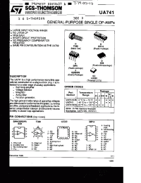 Datasheet UA741EJ manufacturer STMicroelectronics