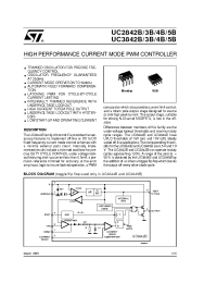Datasheet UC2844BD manufacturer STMicroelectronics