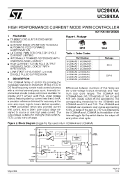 Datasheet UC2845AD1 manufacturer STMicroelectronics