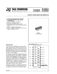 Datasheet ULQ2803A manufacturer STMicroelectronics