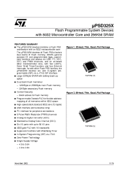 Datasheet UPSD3253B-40 manufacturer STMicroelectronics