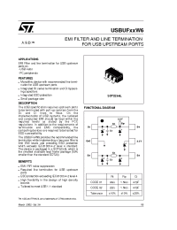 Datasheet USBUF02W6 manufacturer STMicroelectronics