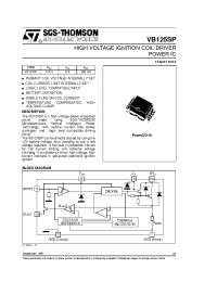 Datasheet VB125SP manufacturer STMicroelectronics