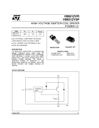 Datasheet VB921ZVFI manufacturer STMicroelectronics