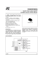 Datasheet VN340-8933 manufacturer STMicroelectronics