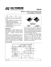 Datasheet VN410(012Y) manufacturer STMicroelectronics