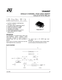 Datasheet VN460SP13TR manufacturer STMicroelectronics