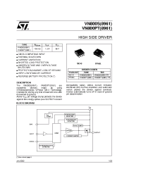 Datasheet VN800PT13TR manufacturer STMicroelectronics