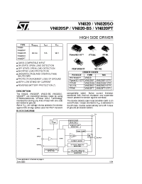 Datasheet VN820SP manufacturer STMicroelectronics