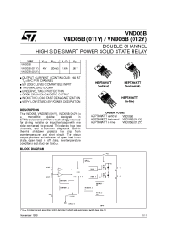 Datasheet VND05B(012Y) manufacturer STMicroelectronics