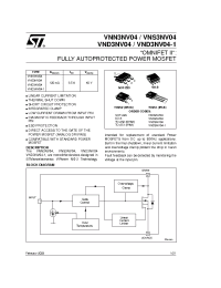 Datasheet VND3NV04-1 manufacturer STMicroelectronics