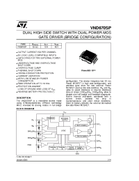 Datasheet VND670SP manufacturer STMicroelectronics