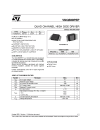Datasheet VNQ500PEP manufacturer STMicroelectronics