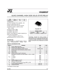 Datasheet VNQ690SP13TR manufacturer STMicroelectronics