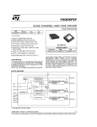 Datasheet VNQ830PEP manufacturer STMicroelectronics