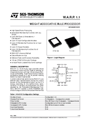 Datasheet WARP11 manufacturer STMicroelectronics