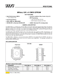 Datasheet WS27C256L-90 производства STMicroelectronics