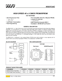 Datasheet WS57C43C-35T manufacturer STMicroelectronics