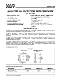 Datasheet WS57C45-35T производства STMicroelectronics