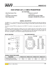 Datasheet WS57C71C-55D manufacturer STMicroelectronics