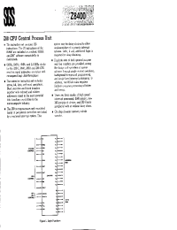 Datasheet Z8400HB6 manufacturer STMicroelectronics