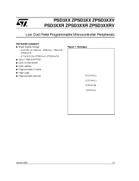 Datasheet ZPSD301-B-15J manufacturer STMicroelectronics