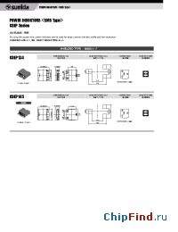 Datasheet CDEP145-1R2MC-H manufacturer Sumida