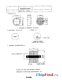 Datasheet CDR125-181MC manufacturer Sumida