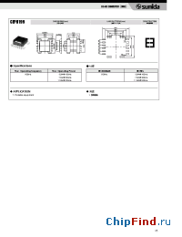 Datasheet CEPH199 manufacturer Sumida