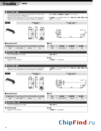 Datasheet CIU86 manufacturer Sumida