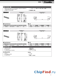 Datasheet CIUH8D34 manufacturer Sumida