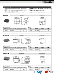 Datasheet CPUDL294 manufacturer Sumida