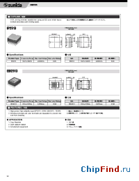 Datasheet EEH2513 manufacturer Sumida