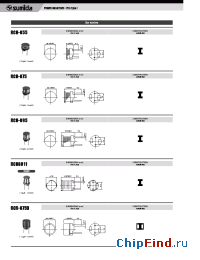 Datasheet RCH-855 manufacturer Sumida