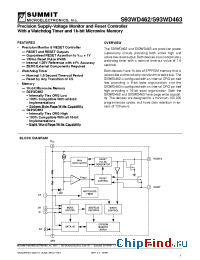 Datasheet S93WD463PA manufacturer Summit