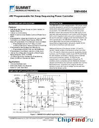 Datasheet SMH4804F manufacturer Summit