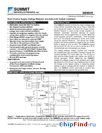 Datasheet SMM205NR04 manufacturer Summit