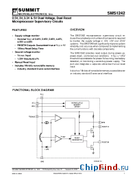 Datasheet SMS1242S manufacturer Summit