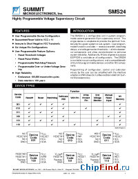 Datasheet SMS24S6 manufacturer Summit