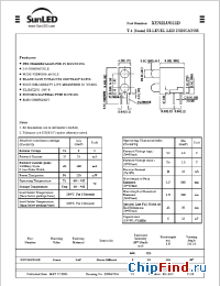 Datasheet 2N1693 manufacturer SunLED
