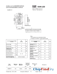 Datasheet XAMR30C manufacturer SunLED