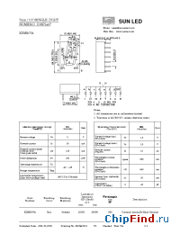Datasheet XDMR07A manufacturer SunLED