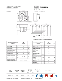 Datasheet XDMR07C2 manufacturer SunLED