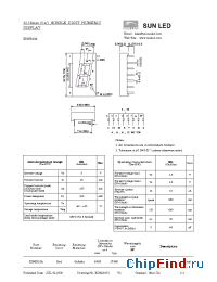 Datasheet XDMR10A manufacturer SunLED